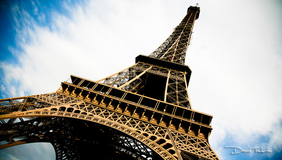 Eiffel Tower, Paris photography by Daniel Thubron